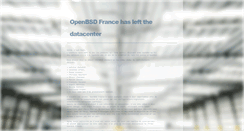 Desktop Screenshot of openbsd-france.org