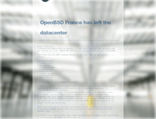 Tablet Screenshot of openbsd-france.org